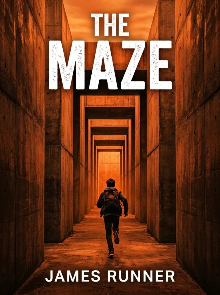 Figure in Landscape young adult cover example