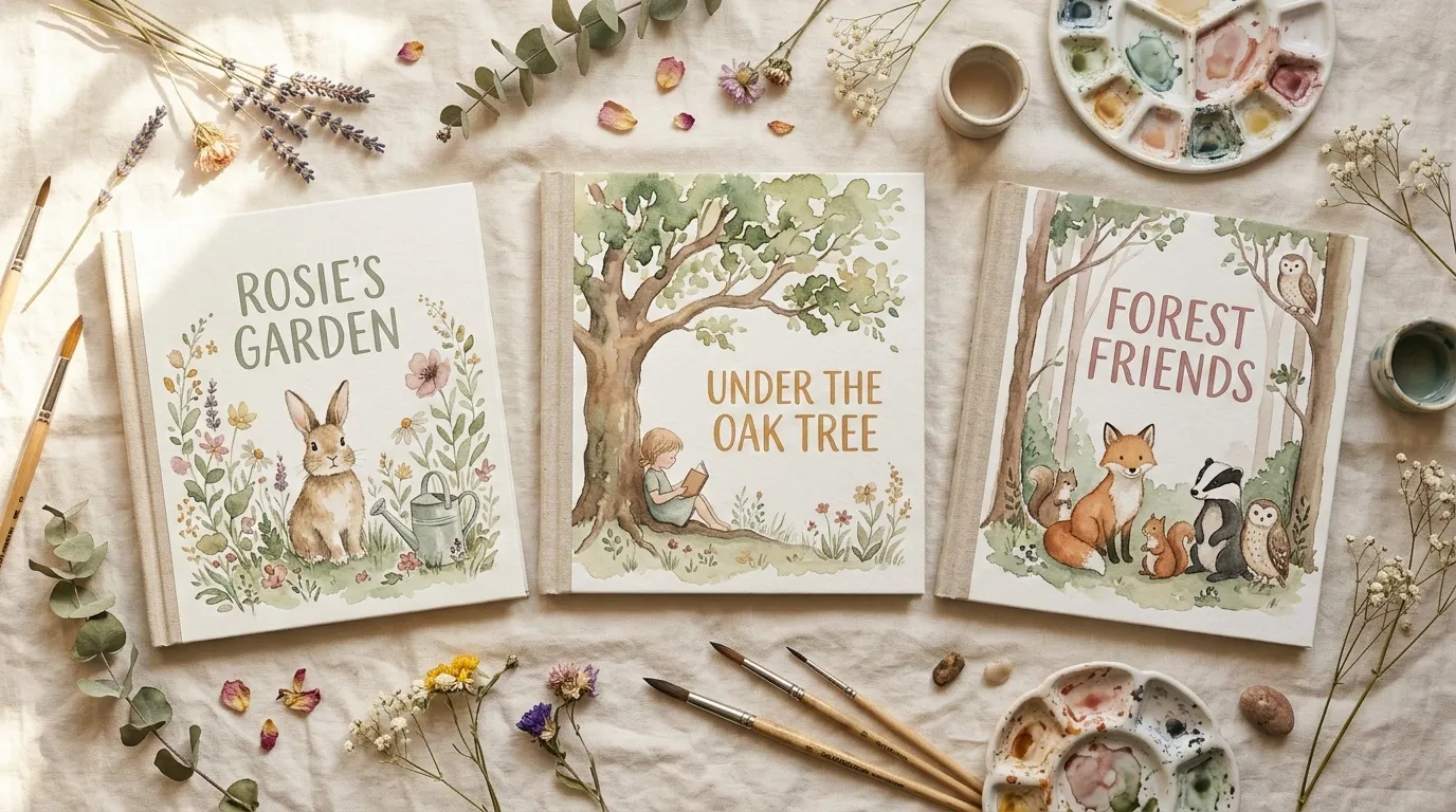 Watercolor & Hand-Painted style preview