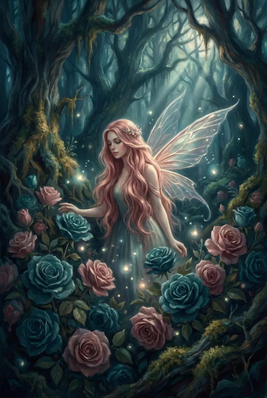 Romantasy cover style