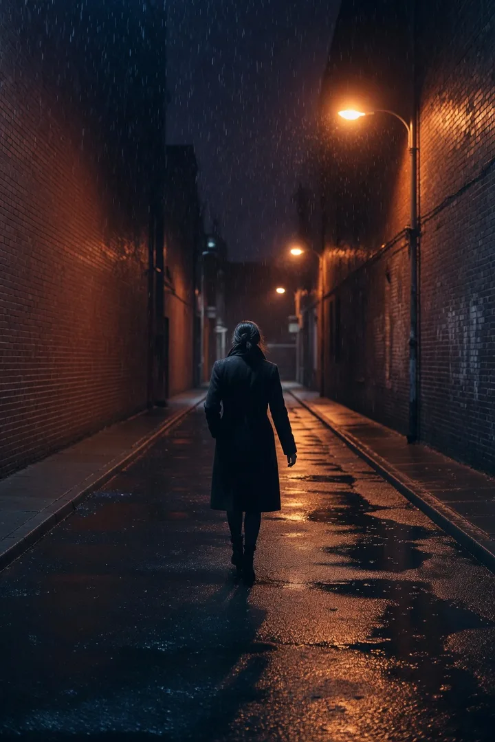 Someone is walking away cover style