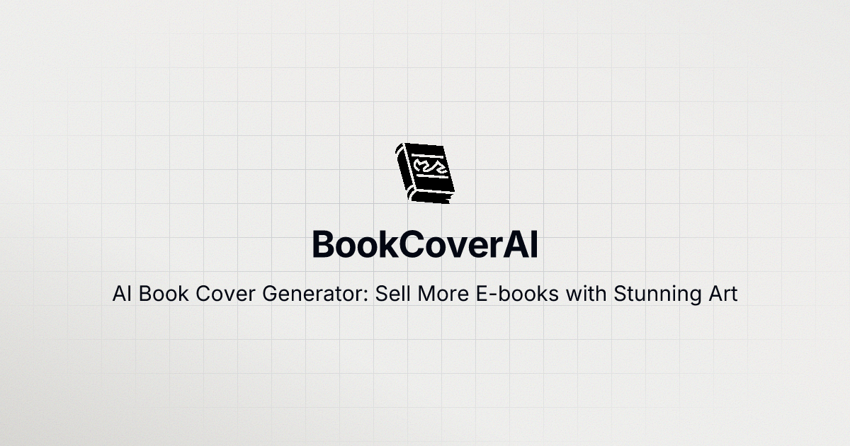 KDP Book Cover Generator | Kindle, Paperback & Hardcover